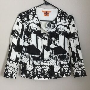 Tory Burch Linen Blazer